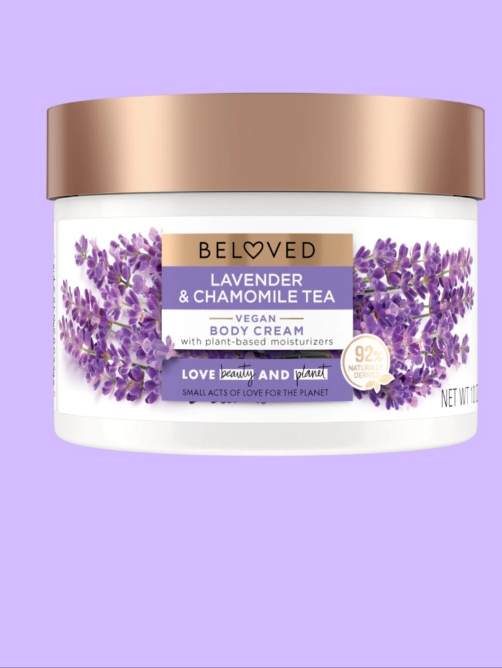 BELOVED LAVENDER AND CHAMOMILE TEA. VEGAN BODY CREAM.
